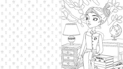 Я люблю раскрашивать. Царевны - фото 7