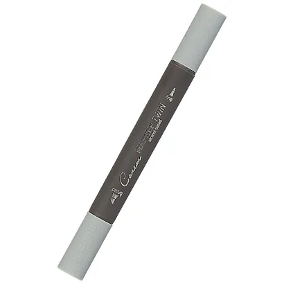 Маркер художественный "Сонет" зеленовато-серый 5, двухсторон., тонк. и широк.долото, Сонет - фото 1