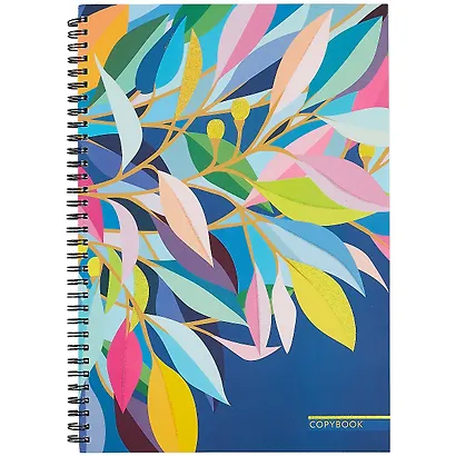 Тетрадь в клетку Listoff, "Яркие листья", А4, 96 листов - фото 1