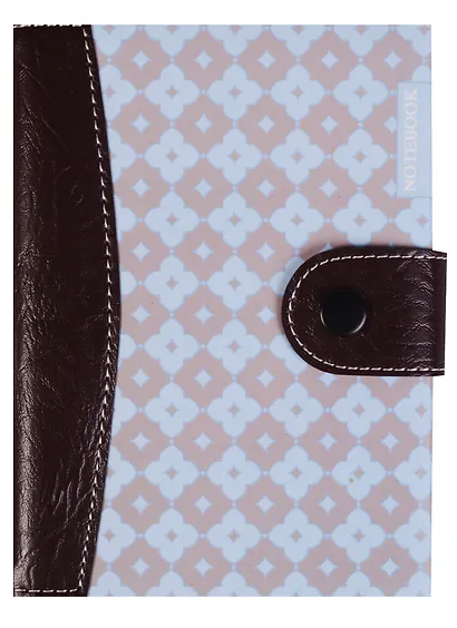 Записная книжка А6 96л 110*150 застежка на кнопке, инд.уп., ассорти, Феникс - фото 3