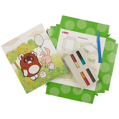 Набор для творчества LORI Картина из пластилина Союзмультфильм Винни-Пух и Пятачок - фото 3