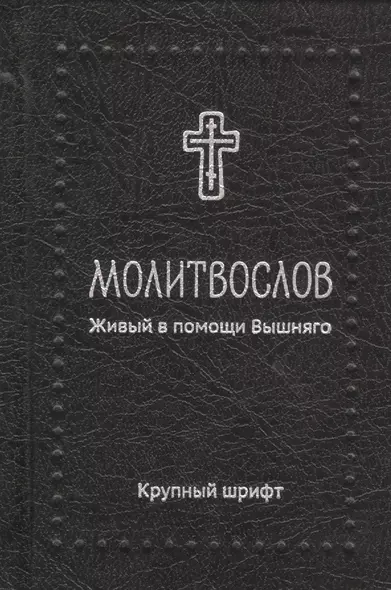 Молитвослов. Живый в помощи Вышняго, крупный шрифт. Серебряная серия - фото 1