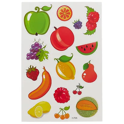 Магнитные фигуры Фрукты-овощи 25х17,4 см 2 вида в ассортименте - фото 2