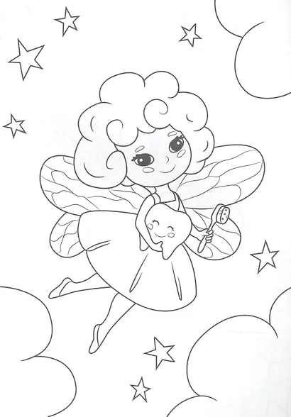 РАСКРАСКА А5 эконом. МАЛЕНЬКИЕ ФЕИ - фото 3