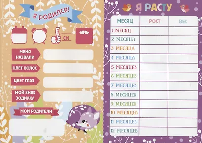 250 наклеек. Наклейки для фотосессии малыша - фото 3