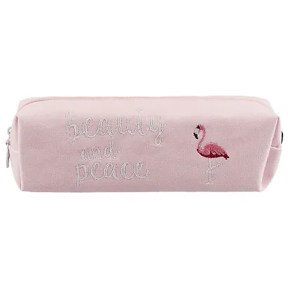Пенал на молнии Фламинго Beauty and Peace (ткань) (20х5,5) - фото 4