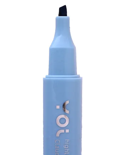 Текстовыделитель Yoi, Adriatic, пастельный синий - фото 3