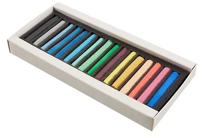 Пастель художественная 16цв "Ассорти" №14, soft, к/к, olki - фото 4