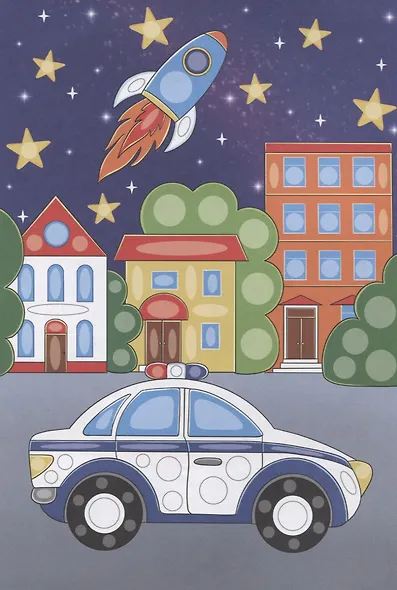 АППЛИКАЦИИ ПЛАСТИЛИНОМ А4. ТРАНСПОРТ - фото 3