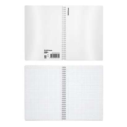 Тетрадь в клетку Erich Krause, Candy, 80 листов, серебряный перламутр - фото 3