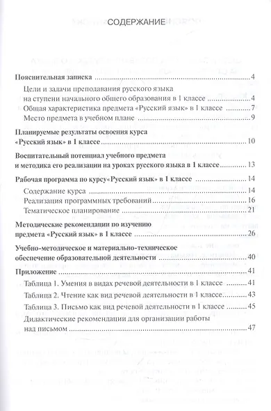Методическое пособие к учебнику Е.А. Хамраевой, Л.М. Саматовой «Русский язык». 1 класс - фото 2