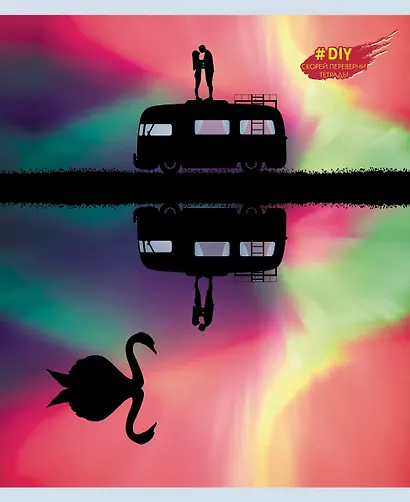 Тетрадь в клетку Listoff, "DIY Collection. Волшебный вечер", 48 листов, в ассортименте - фото 1