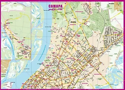 Самара. Карта города - фото 2