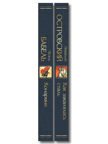Скачет красная конница (набор из 2 книг: "Как закалялась сталь" Н. Островского и "Конармия" И. Бабеля) - фото 8