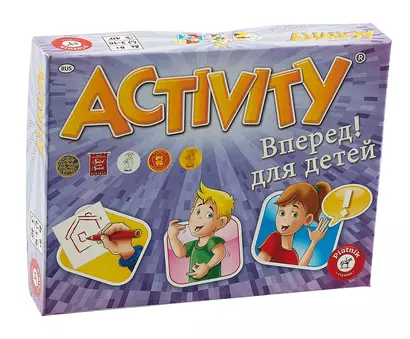 Настольная игра для детей «Activity: Вперед!» - фото 1