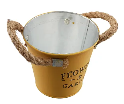 Декоративное изделие из жести ведро (ассорти) - фото 4