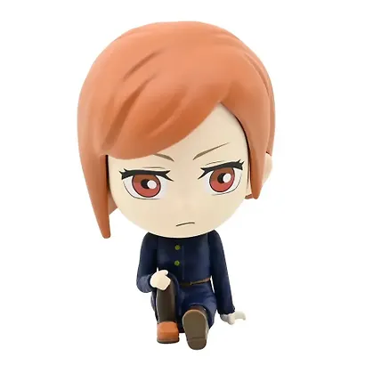 Фигурка с подвижной головой Jujutsu Kaisen, Нобара Кугисаки, YuMe, (6х9х11), (11284) - фото 1