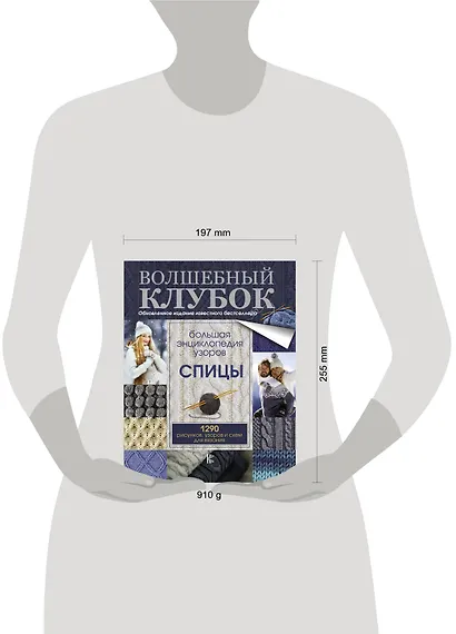 Большая энциклопедия узоров. Спицы. 1290 рисунков, узоров и схем для вязания - фото 3
