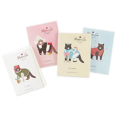 Записная книжка «Modern cat», 80 листов, А6 - фото 3