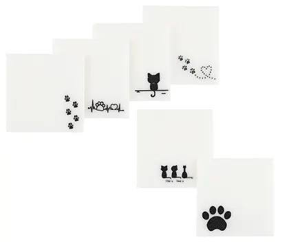 Блок бумаги 70*70 самоклеящийся 50 листов, "Love animals", в ассортименте - фото 3
