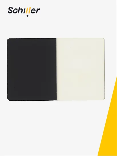 Записная книжка А7, 24 листа, нелинованная, "Свободен лишь тот, кто владеет собой" сшивка, Schiller - фото 3