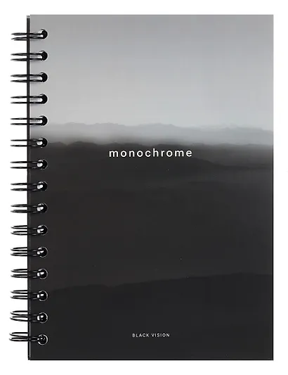 Тетрадь «Dune», 120 листов в клетку, туман, твердый переплет, спираль - фото 1