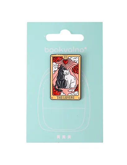 Значок Таро коты (металл) (12-5769-A41) - фото 1