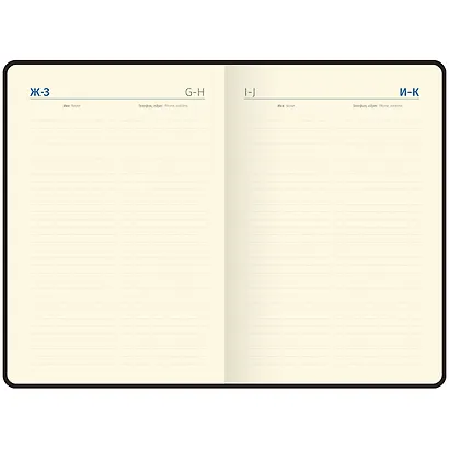 Ежедневник недат. А5 136л "Fuze. Салатовый" иск.кожа, цветной срез - фото 8