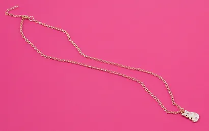 Кулон Котик эзотерика (белый) (металл) (3х1,3) (12-Kainli-K7) (Lafilaf) - фото 4