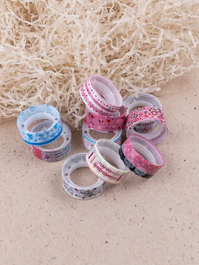 Набор декоративной клейкой ленты 20шт - фото 5