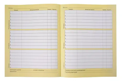 Дневник для младших классов Listoff, "Розовые цветы (орнамент)", 48 листов - фото 3