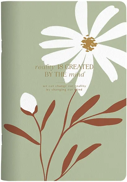 Тетрадь 48л кл. "April", ромашка, карт.обл., микротекстурирование, ламинация, скрепка - фото 1