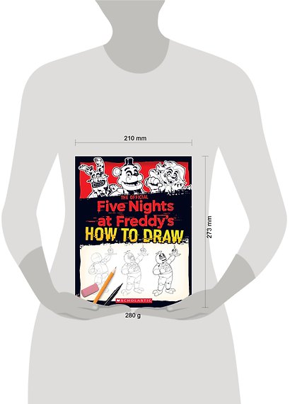Five Nights at Freddy's How to Draw Пять ночей у Фредди Как рисовать / Книги на английском языке - фото 3