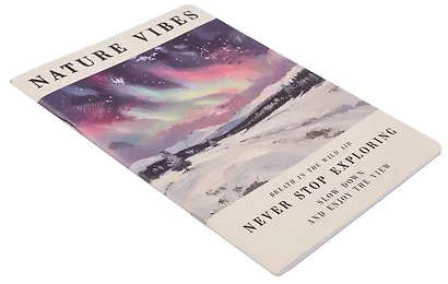 Тетрадь А4- 40л кл. "JANE. Nature Spirit" скрепка, мел.картон, мат.ламинация, тиснение фольгой - фото 2