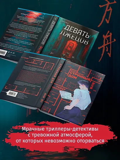 Комплект из 2-х книг (Девять лжецов. Странный дом) - фото 6