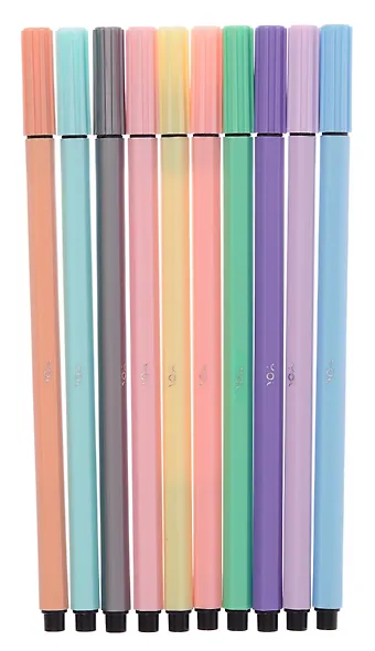 Ручки капиллярные 10 цветов, 0,45мм, Art idea - фото 5