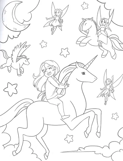 Аниме. Раскраска для девочек - фото 2