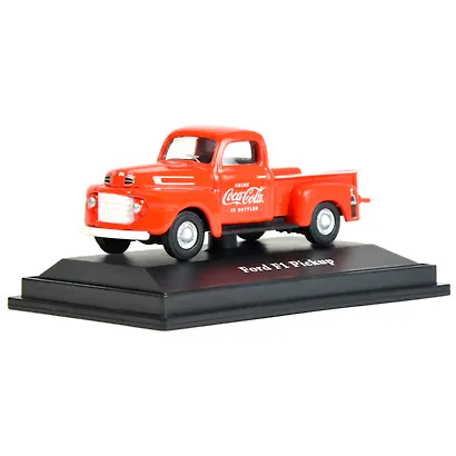 472001 Машинка литая коллекционная Motor City Classics - Die-сast модель по лицензии Coca-Cola 1948 Ford F1 Pickup, масштаб 1:72 - фото 3