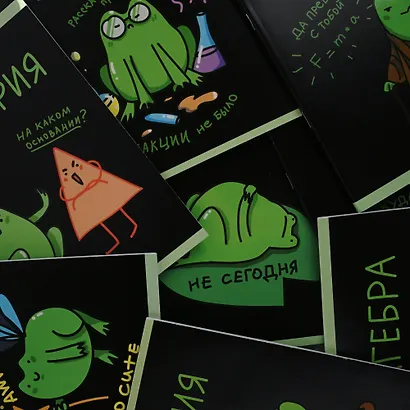 Тетрадь 48 листов в клетку "Жабка. История" - фото 5