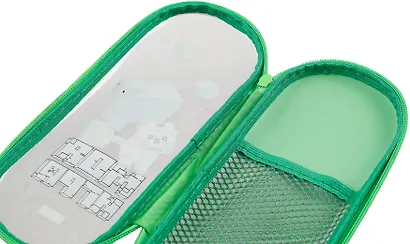 Пенал-косметичка "Моя игра. Пиксель", с карманом на молнии - фото 6