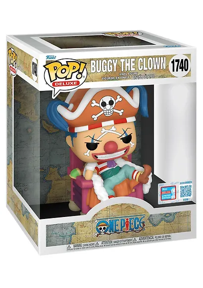 Фигурка Funko POP! Deluxe One Piece Buggy The Clown NYCC24 (Exc) (1740) (Fun78666) - фото 2