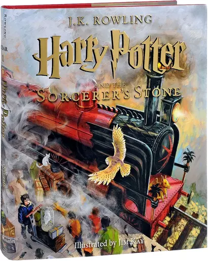 Harry Potter and the Sorcerers Stone (илл. Kay) (супер) Rowling - фото 1