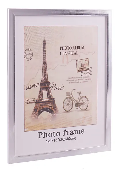 Фоторамка «Серый металлик», 30 х 40 см - фото 2