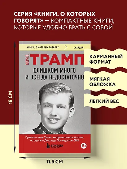 Слишком много и всегда недостаточно. Правила семьи Трамп, которые сломали братьев, но сделали Дональда Президентом США (покет) - фото 7