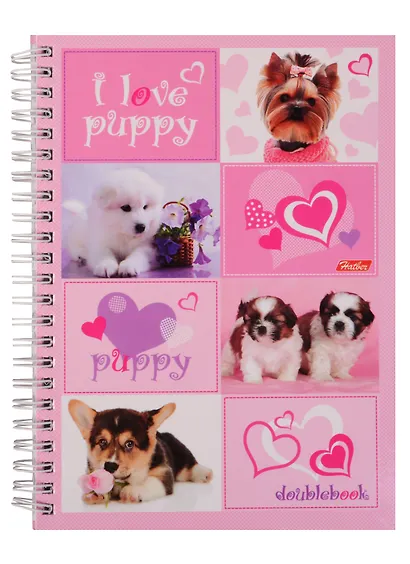 Тетрадь в клетку Hatber, "Котята-Щенки", 80 листов, в ассортименте - фото 2