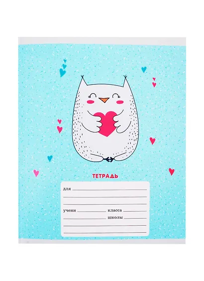 Тетрадь в линейку Unnika, "Нежность", 18 листов, в ассортименте - фото 1