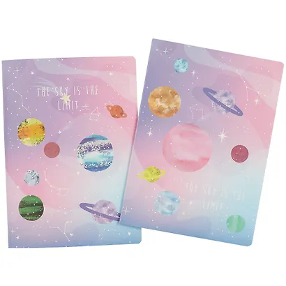 Тетрадь в клетку Kairui, The sky is the limit, B5, 32 листа, в ассортименте - фото 4