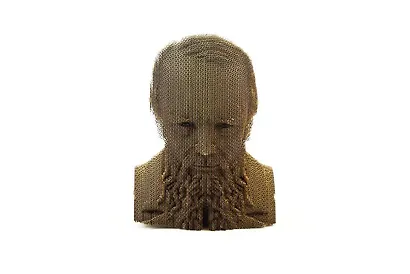 Конструктор из картона Декоративный бюст - 3D Достоевский - фото 3