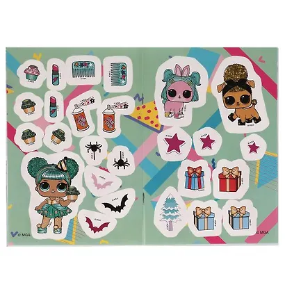 Развивающие наклейки для малышей. LOL. Давай веселиться! - фото 2