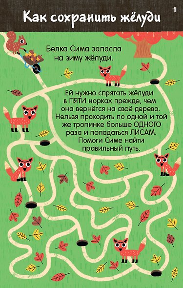 Асборн - карточки. Нескучные лабиринты для тренировки мозга - фото 5